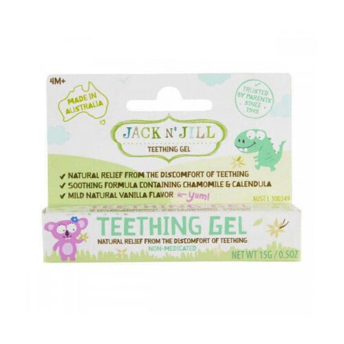 JACK N´JILL Gél na prerezávajúce sa zúbky príchuť vanilka 15 g JACK´N JILL www.bohre.sk
