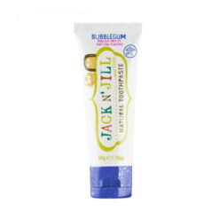 JACK N´JILL Prírodná zubná pasta pre deti príchuť žuvačky bubblegum 50 g JACK´N JILL www.bohre.sk