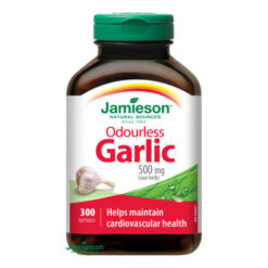 JAMIESON Cesnak bez zápachu 500 mg 300 tabliet JAMIESON www.bohre.sk