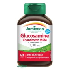 JAMIESON Glukozamín chondroitín MSM 1300 mg 120 tabliet JAMIESON www.bohre.sk