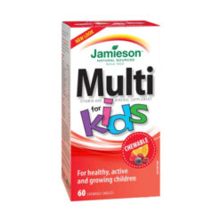 JAMIESON Multi kids multivitamín 60 cmúľacích tabliet JAMIESON www.bohre.sk