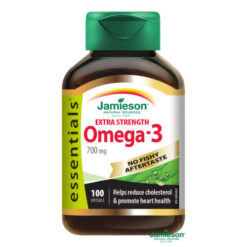JAMIESON Omega-3 extra 700 mg 100 kapsúl JAMIESON www.bohre.sk