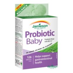 JAMIESON Probiotic Baby – Probiotické kvapky s BB-12® 8 ml 8ml JAMIESON www.bohre.sk