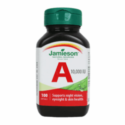 JAMIESON Vitamín A 10 000 IU 100 kapsúl JAMIESON www.bohre.sk