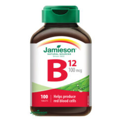 JAMIESON Vitamín B12 100 tabliet JAMIESON www.bohre.sk