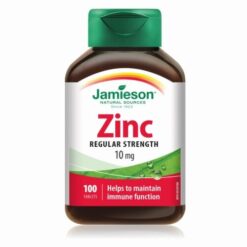 JAMIESON Zinok 10 mg 100 tabliet JAMIESON www.bohre.sk
