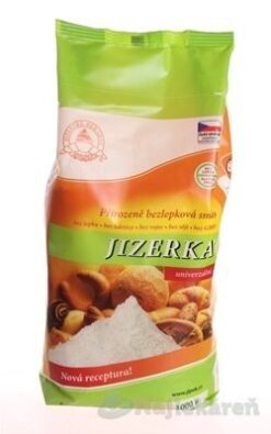 JIZERKA Univerzálna - prirodzene bezlepková zmes, 1000g Jizerka www.bohre.sk