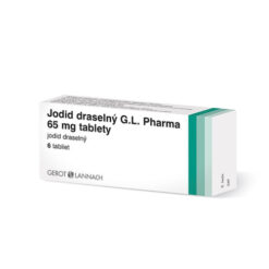 JODID Draselný G.L. Pharma 65 mg 6 tabliet Ostatné značky www.bohre.sk