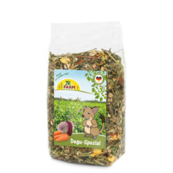 JR FARM kompletné krmivo pre osmáky degu 500g JR Farm www.bohre.sk