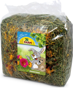 JR FARM seno s letnými kvetmi pre hlodavce 500g JR Farm www.bohre.sk