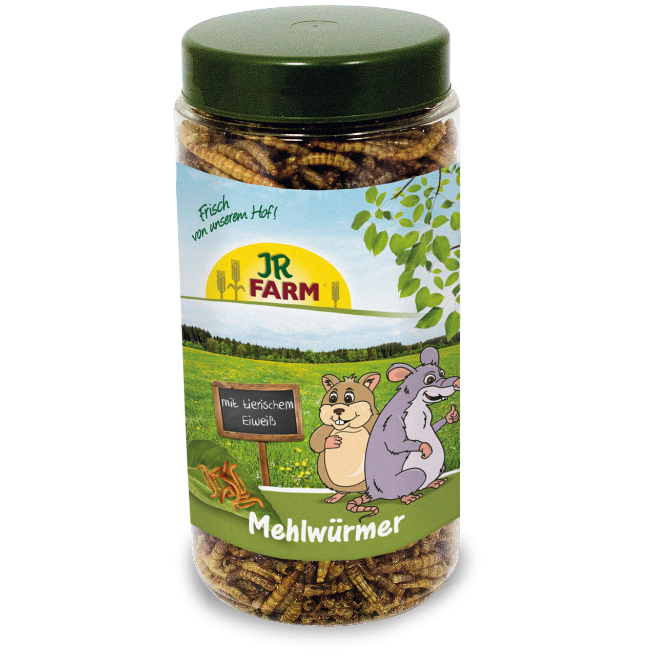 JR FARM sušené múčne červy v dóze 70g JR Farm www.bohre.sk