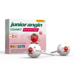 JUNIOR-ANGIN Lízanky pre deti 8 kusov Junior-angin www.bohre.sk