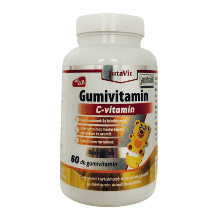 JUTAVIT Gumkáči vitamín C 100 mg kids 60 tabliet JUTAVIT www.bohre.sk