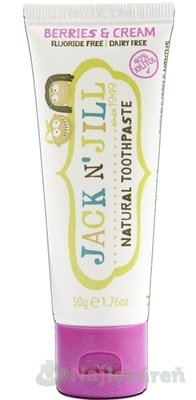 Jack N´Jill Detská zubná pasta Berries & Cream 50 g Jack N' Jill www.bohre.sk