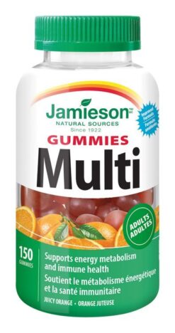 Jamieson Multi Gummies pre dospelých 150 pastiliek JAMIESON www.bohre.sk