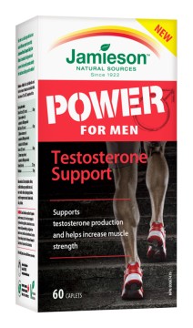 Jamieson Power for Men Testosteron Support 60 kapsúl JAMIESON www.bohre.sk