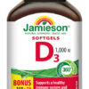Jamieson Vitamín D3 1000 IU 180 tabliet JAMIESON www.bohre.sk
