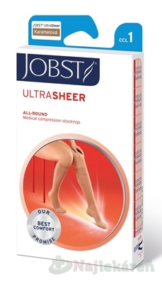 Jobst UltraSheer punč.lýtk.+šp. karam. JOBST www.bohre.sk