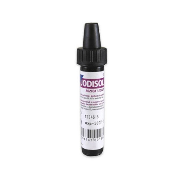Jodisol dermálny roztok 3,6 g pero Jodisol www.bohre.sk