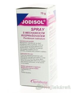 Jodisol sprej 75 g Jodisol www.bohre.sk