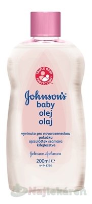 Johnson's Detský olej 200ml Johnsons www.bohre.sk