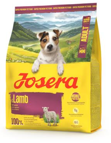 Josera Dog Mini Lamb GF granule pre psy 0,9 kg Josera www.bohre.sk