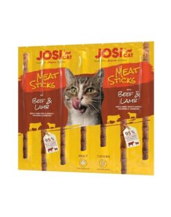 JosiCat Cat Meat Sticks Beef&Lamb maškrta pre mačky hovädzie a jahňa 35g Josera www.bohre.sk