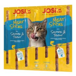 JosiCat maškrta pre mačky s losom a pstruhom 7x5g Josera www.bohre.sk