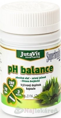 JutaVit pH balance Jutavit www.bohre.sk