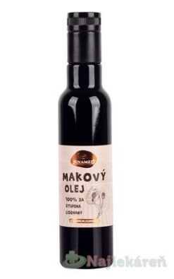 Juvamed makový olej 100 % 0,25 l Markos s.r.o. www.bohre.sk