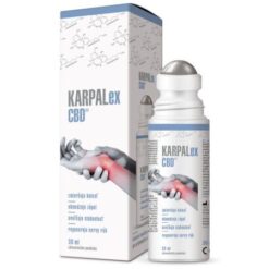 KARPALEX CBD Emulzia kovová masážna gulička 30 ml Karpalex www.bohre.sk