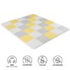 KINDERKRAFT Podložka penová puzzle Luno 150 x 180 cm Yellow, 30 ks KINDERKRAFT www.bohre.sk