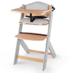 KINDERKRAFT Stolička jedálenská Enock s vložkou Grey KINDERKRAFT www.bohre.sk
