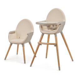 KINDERKRAFT Stolička jedálenská FINI2 Beige KINDERKRAFT www.bohre.sk