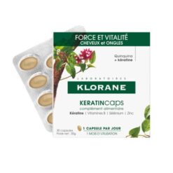 KLORANE Keratincaps 30 kapsúl KLORANE www.bohre.sk