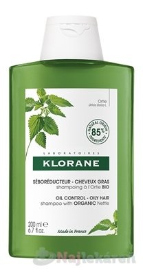 KLORANE Šampón s Bio žihľavou 200ml Klorane www.bohre.sk