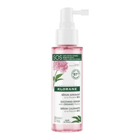 KLORANE Upokojujúce sérum s bio pivoniou SOS citlivá vlasová pokožka 100 ml KLORANE www.bohre.sk