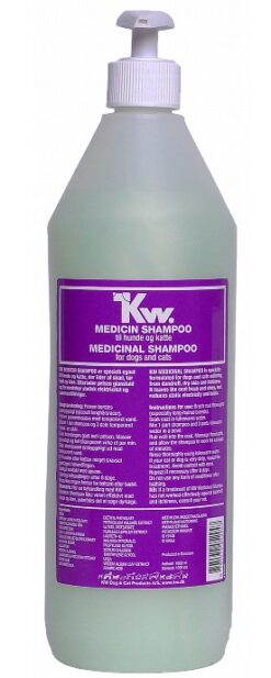 KW šampón mediciálny pre psy a mačky 1000ml KW www.bohre.sk