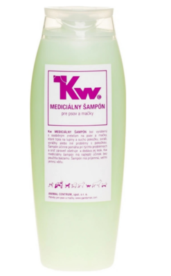 KW šampón mediciálny pre psy a mačky 250ml KW www.bohre.sk