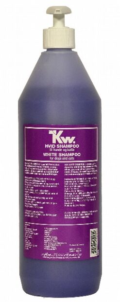 KW šampón na bielu srsť pre psy a mačky 1000ml KW www.bohre.sk