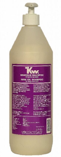 KW šampón olejový norkový pre psy a mačky 1000ml KW www.bohre.sk