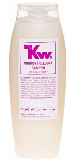 KW šampón olejový norkový pre psy a mačky 250ml KW www.bohre.sk