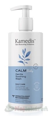 Kamedis CALM Baby jemný upokojujúci umývací gél 400 ml Kamedis www.bohre.sk