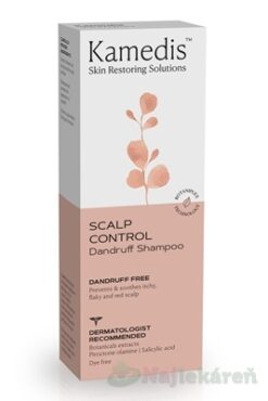 Kamedis SCALP CONTROL šampón proti lupinám 200ml Kamedis www.bohre.sk