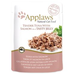 Kapsička Applaws cat tuniak a losos v želé 70g APPLAWS www.bohre.sk
