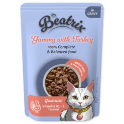 Kapsička Beatrix Adult s morčacím 85g BEATRIX www.bohre.sk