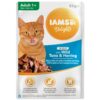 Kapsička IAMS Delights Adult tuniak a sleď v želé 85g IAMS www.bohre.sk