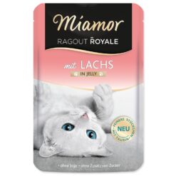 Kapsička Miamor Ragout Royale Adult losos v želé 100g MIAMOR www.bohre.sk