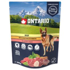Kapsička Ontario hovädzie so zeleninou vo vývare 300g ONTARIO www.bohre.sk