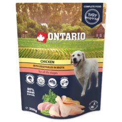 Kapsička Ontario kura so zeleninou vo vývare 300g ONTARIO www.bohre.sk
